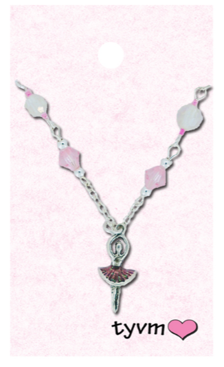 Ballerina Bead Necklace