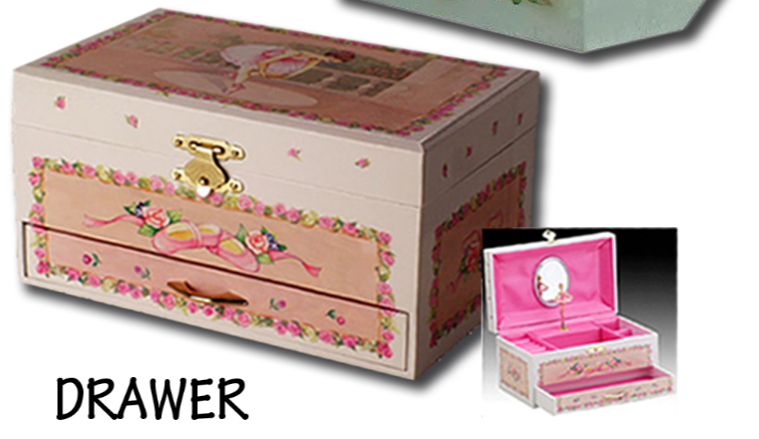 Ballerina Jewelry Box
