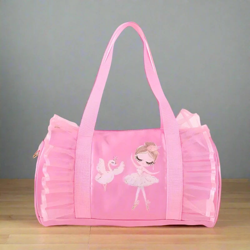 Dancing Ballerina Swan Barrel Bag