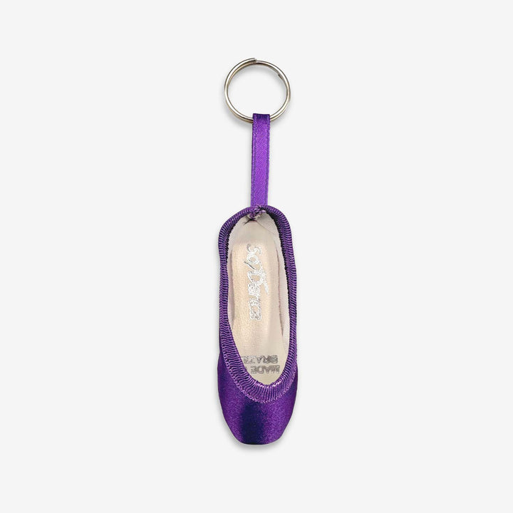 Mini Pointe Shoe Keychain | So Danca