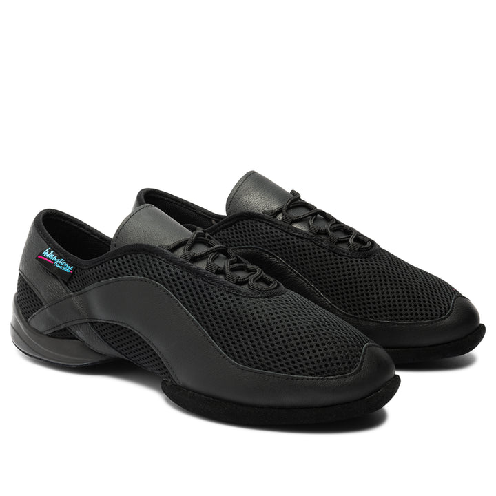 Tempo - Black Leather / Airmesh