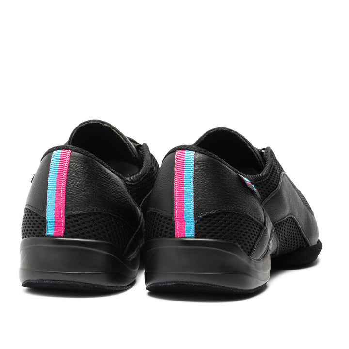 Tempo - Black Leather / Airmesh