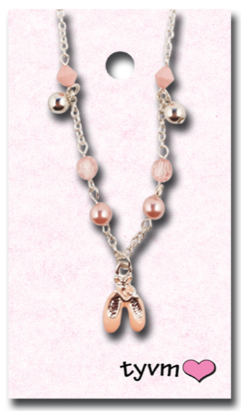 Pearl Pointe Shoe Necklace