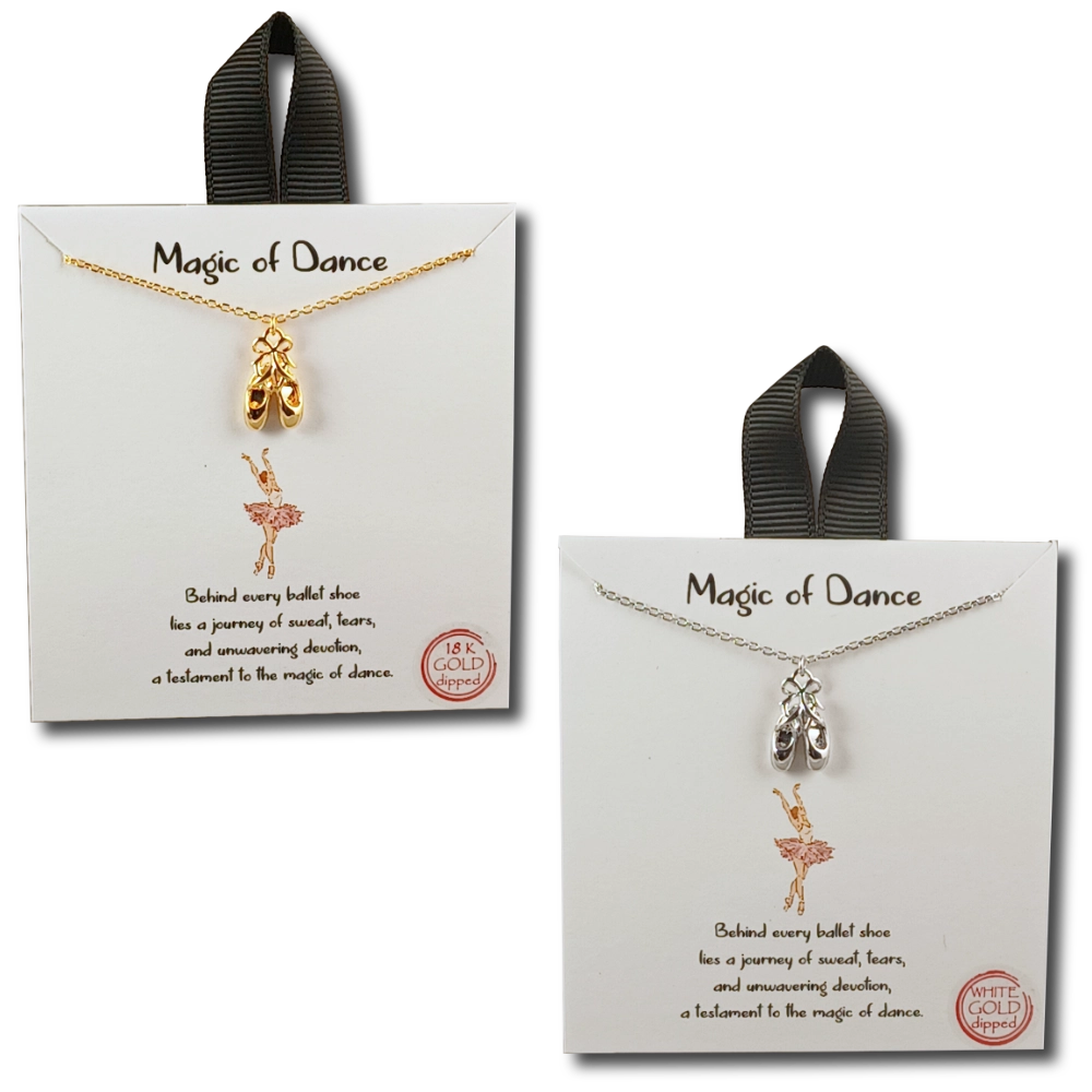 Ballet Shoes Necklaces