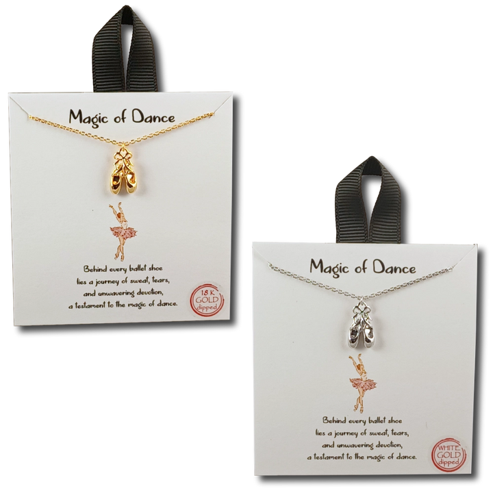 Ballet Shoes Necklaces