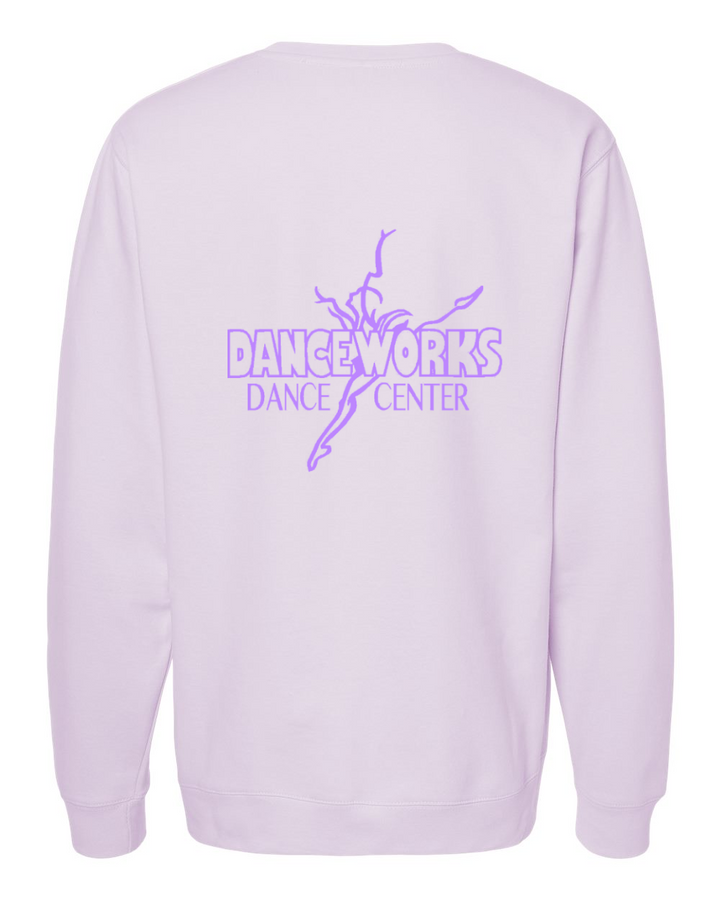 Adult Crew Sweater Lavender