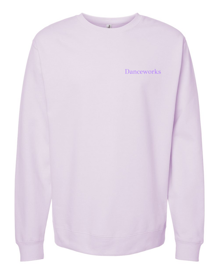 Adult Crew Sweater Lavender