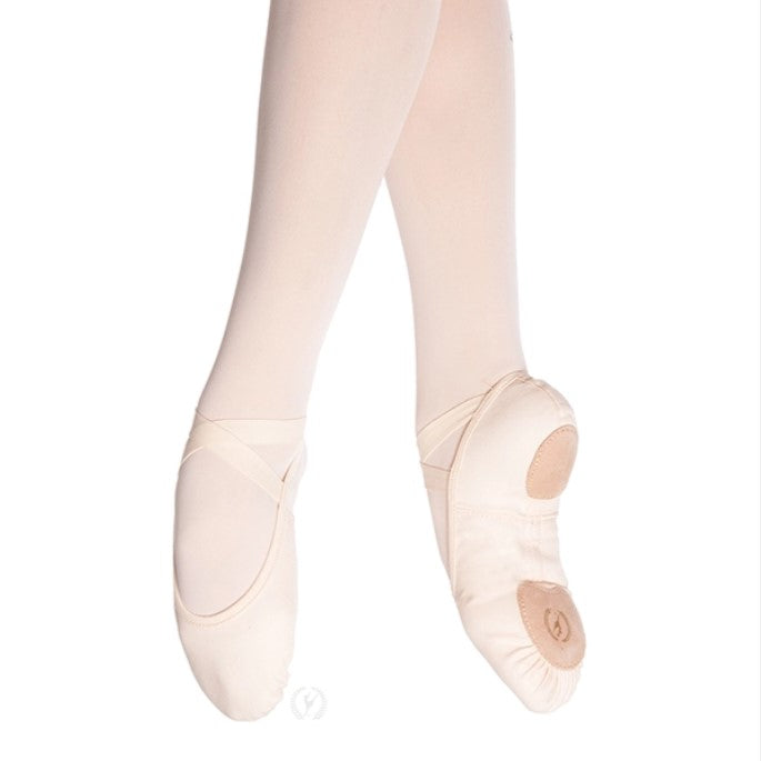 Assemblé Split Sole Canvas Ballet Shoe
