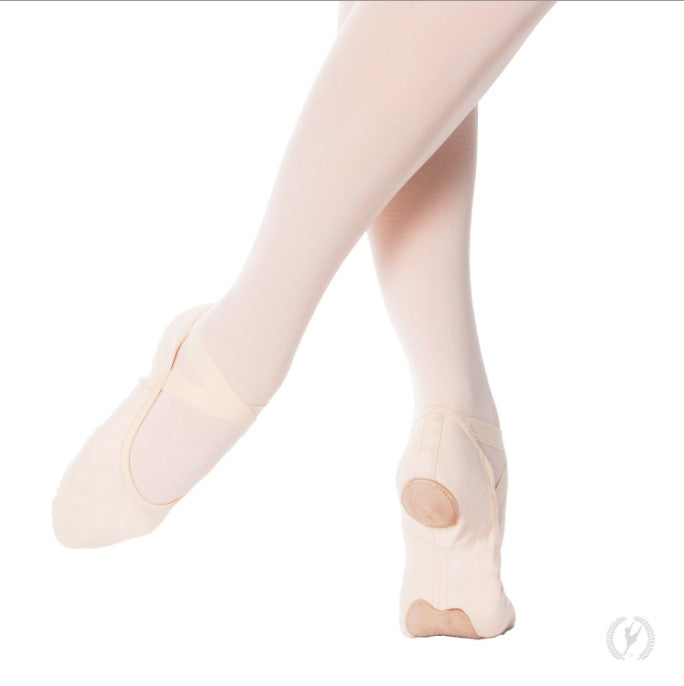 Assemblé Split Sole Canvas Ballet Shoe