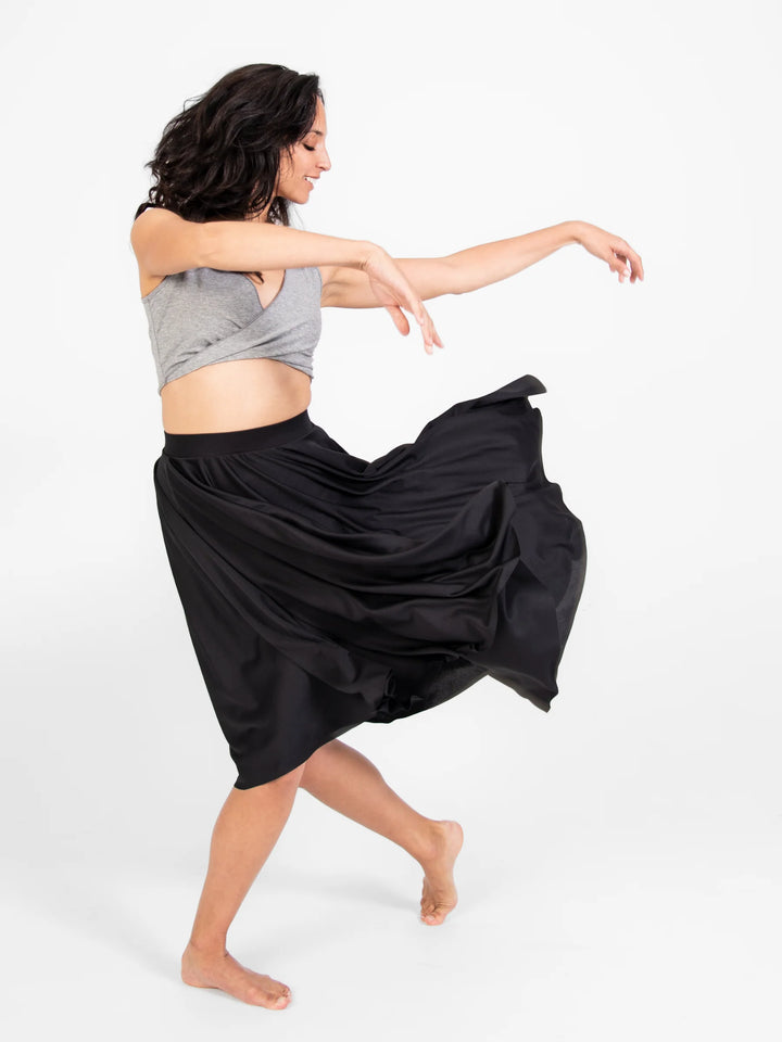 Character Dance Below The Knee Circle Skirt - Womens