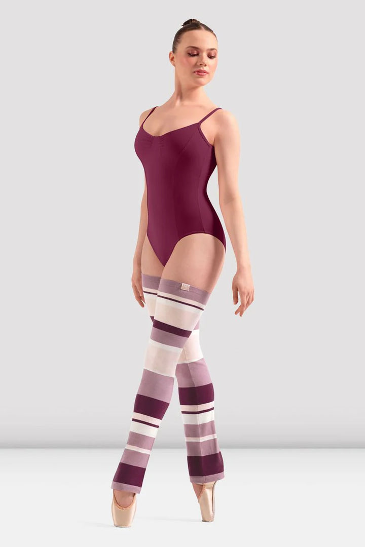 Adult Striped Leg Warmers