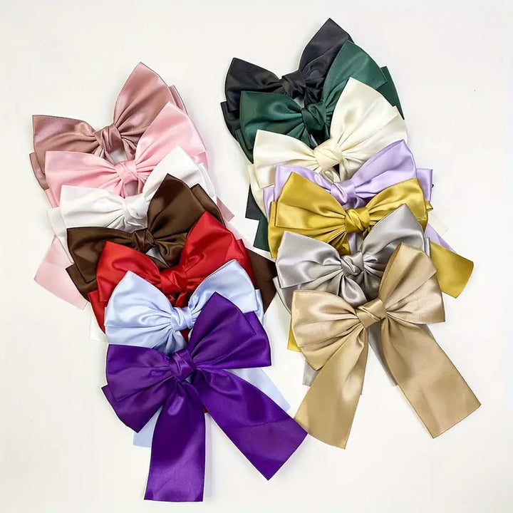 Satin Hair Bow