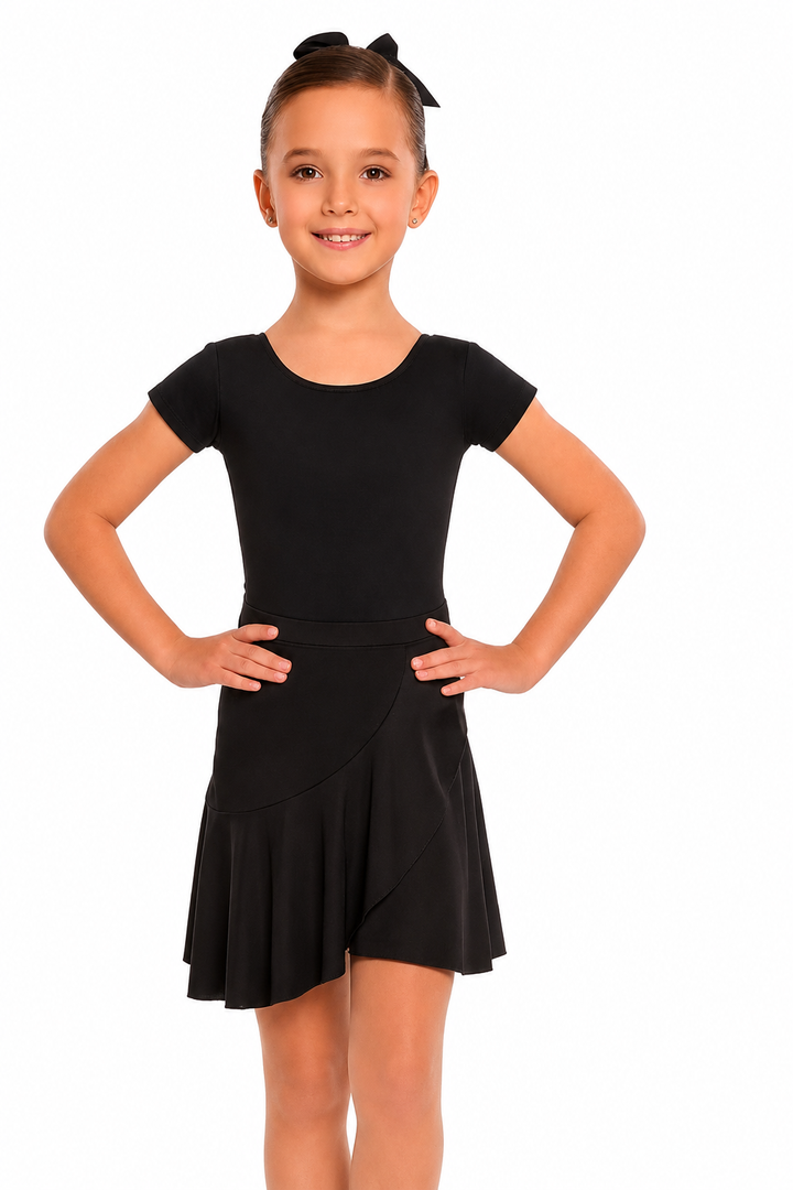 Eurotard Girls Latin Dance Skirt
