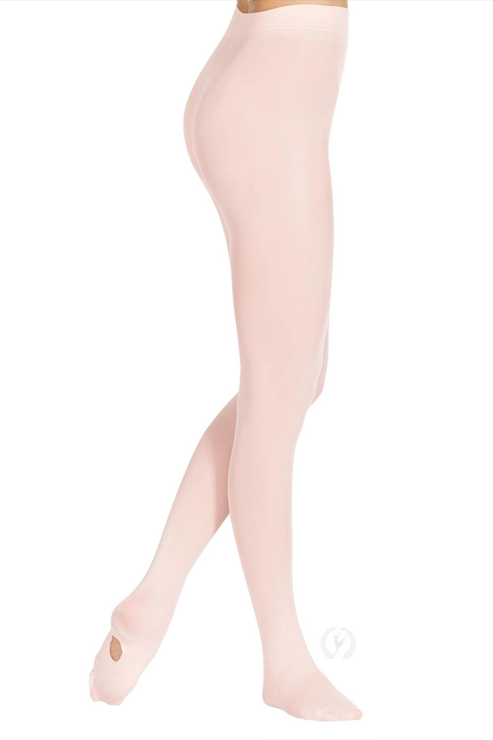 Womens TRUE NON-RUN® Microfiber Convertible Tights