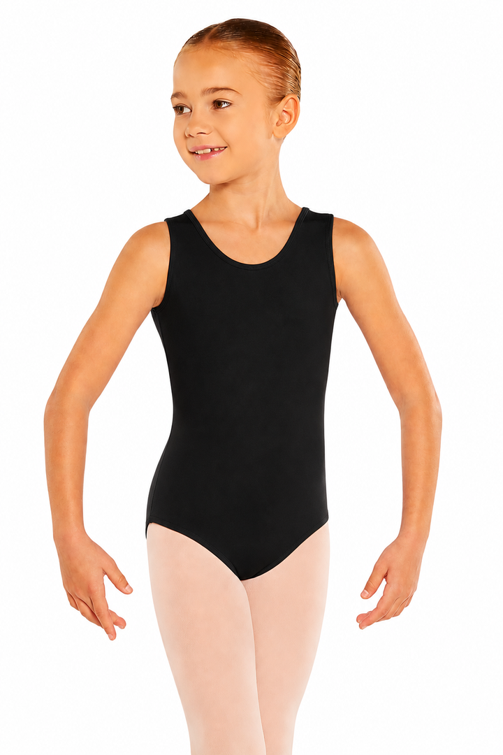 Eurotard Girls Microfiber Triangle Back Leotard