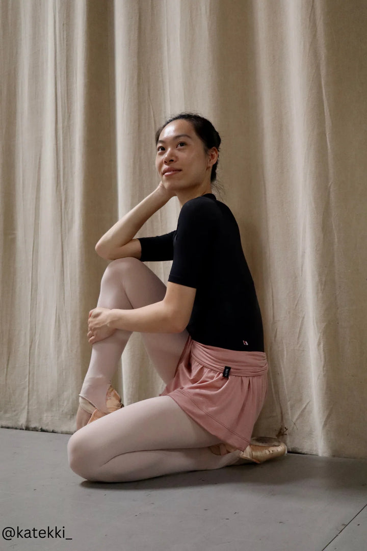 Flo Roll Down Shorts - Rose