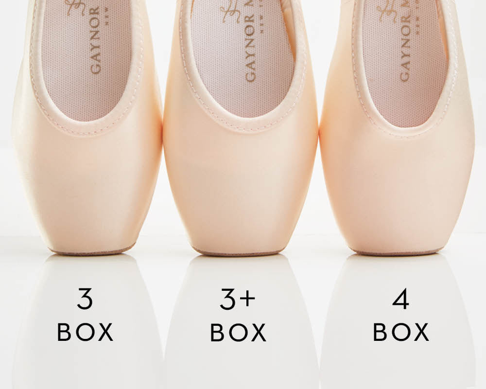 Gaynor Minden Lyra トゥシューズ 9 Med 3 Box Lyra Pointe Shoes - Gaynor Minden