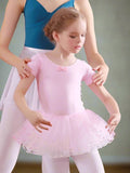 Girls Ballet Short Sleeve Dress