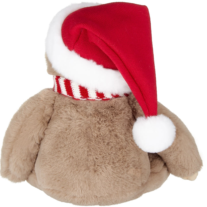 Santa Sloth Christmas Plush