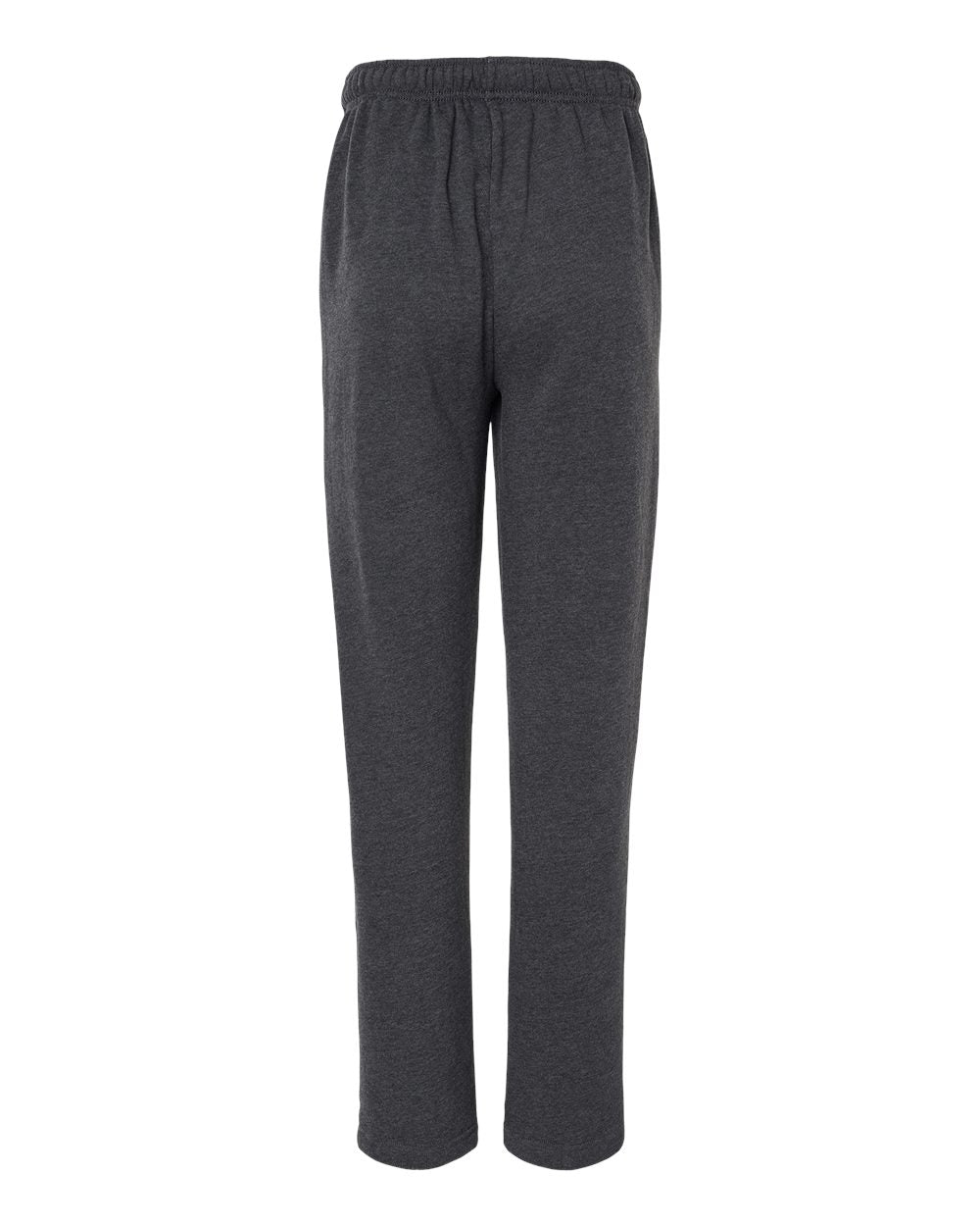 Adult Open Bottom Sweat Pants Dark Heather Grey