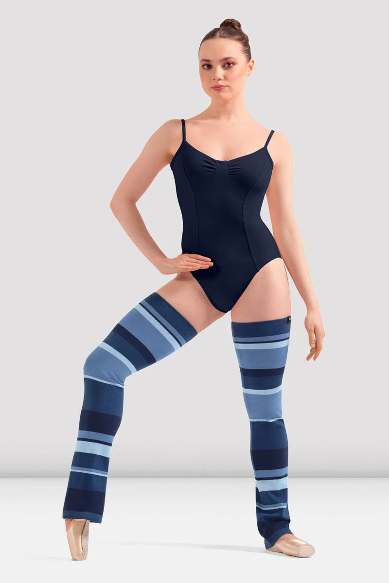 Adult Striped Leg Warmers