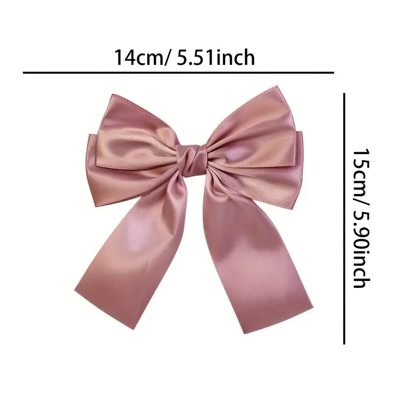 Satin Hair Bow