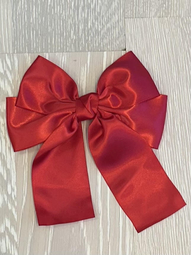 Satin Hair Bow