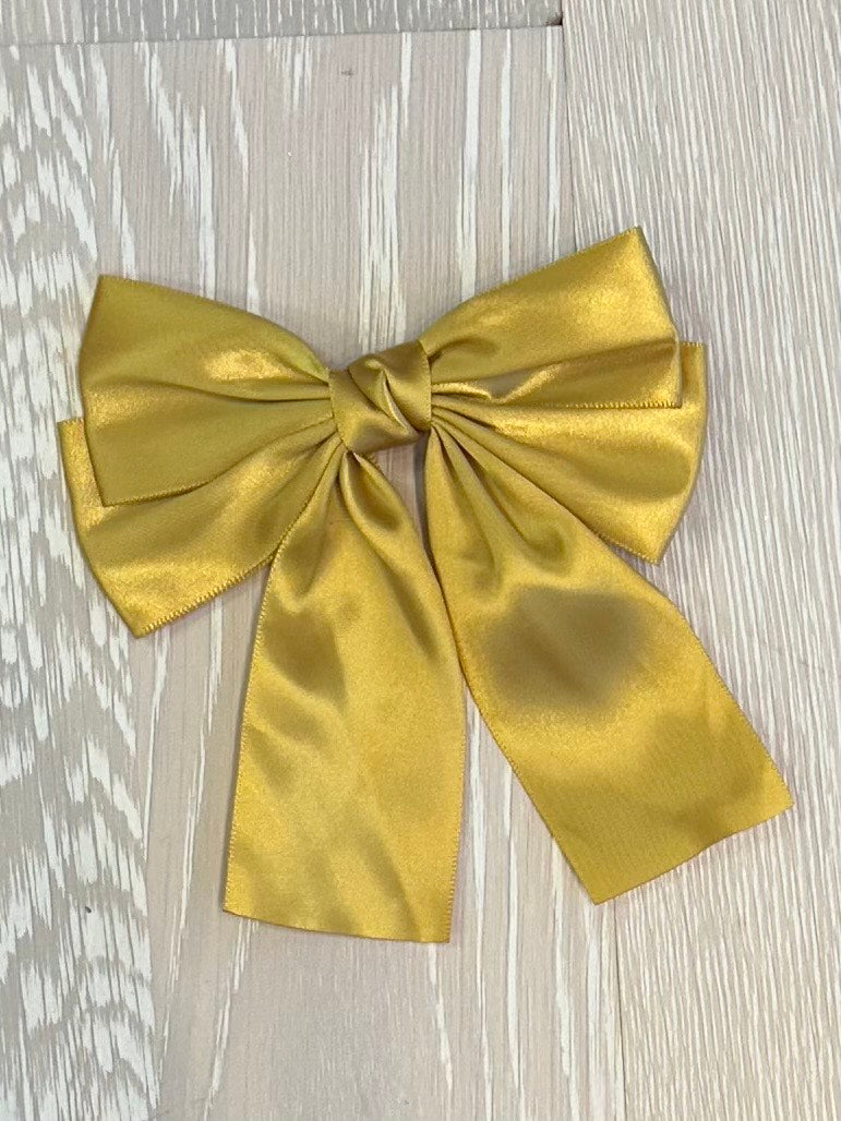 Satin Hair Bow